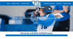 Desktop Screenshot of buffalosoftball.com