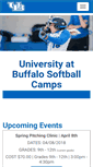 Mobile Screenshot of buffalosoftball.com